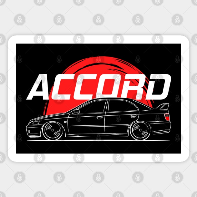 MK6 Accord R JDM Sticker by GoldenTuners